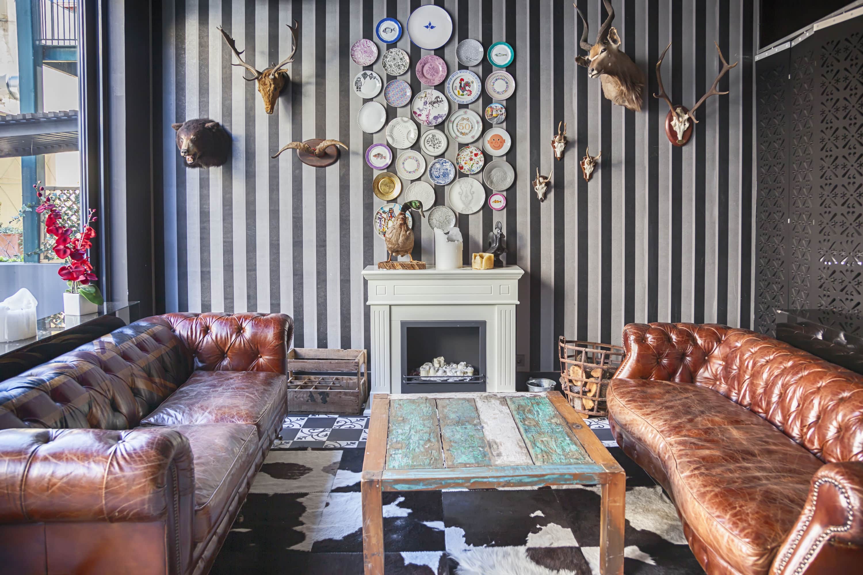 retro interieur met juiste accessoires